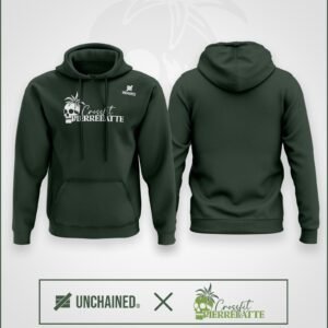 UNISEX - Pull Capuche Vert foncé