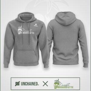 UNISEX - Pull Capuche Gris