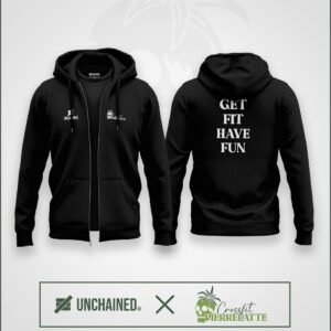 UNISEX - Veste Zip Noir