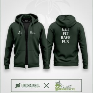 UNISEX - Veste Zip Vert foncé